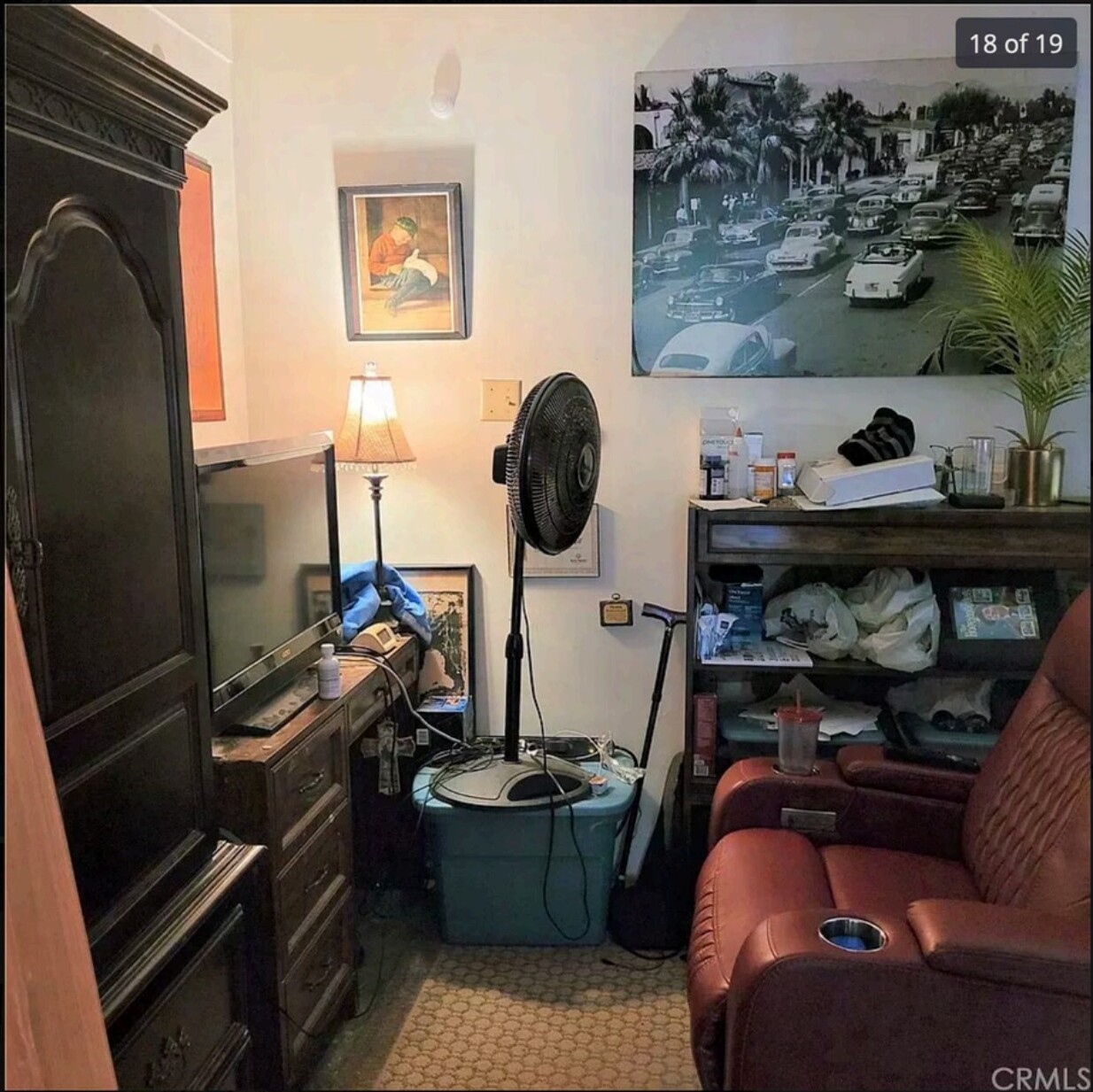 Library Loft before renovation