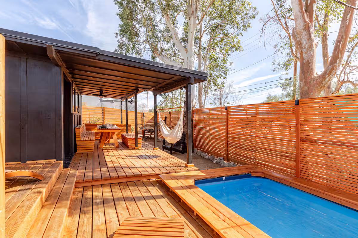 Warm ambient bedroom